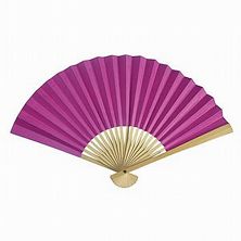 Hand held folding bamboo fans